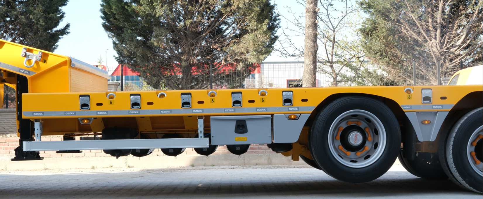 4 Dingilli Sabit Lowbed